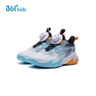 361 Degrees Kids Boys Basketball Shoes Mesh Lightweight Anti-Slip Shcok-Absorption Summer Trainers