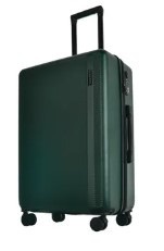 Le Maurice Superlight行李箱525W x 300D x 780Hmm ABS9817 (大) - 綠色