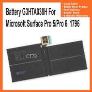 Battery G3HTA038H For Microsoft Surface Pro 5 / Pro 6 1796