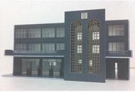 【黑豹】海通火車模型建筑模型~百萬城配景中國建筑 沙盤1:87 中國火車站