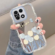 For one plus 15 1+13 Phone Case Cartoon Mirror Airbag Case Protective Case