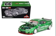 Kaido House #150 Nissan Skyline GT-R R33 - minigt mini gt gtr 400r advan nismo imai racing