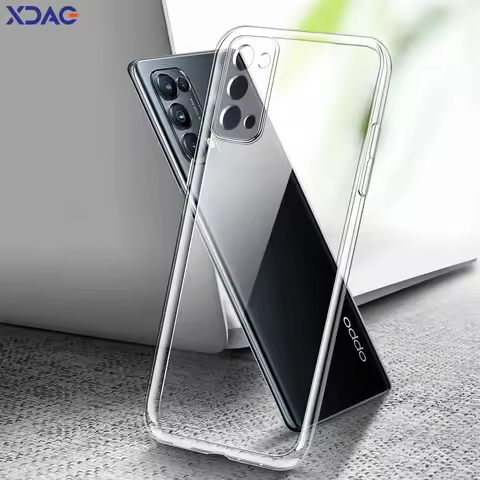 High Quality Transparent Phone Case for OPPO A72 A73 A74 4G 5G Camera Protective Soft TPU Silicone S