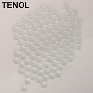 [TENOL] 100PCS 8mm Novelty Toys Glass Marbles Hoodle for Player Games Accs Clear