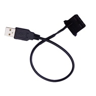 USB to Molex 4 Hole 2Pin PC Quite Computer Case Fan 12v 4Pin Female to 5V USB 2.0 Male 1 Feet Cable 