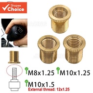 Universal Auto Shift Knob Adapter with M8X1.25, M10X1.25, M10X1.5 Thread for Gear Shift Knob Gear Kn