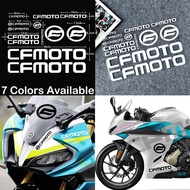 CFMOTO Logo Emblem Waterproof Reflective Motorcycle Sticker Decor Motor Bike Body Fuel Tank Front Windshield Riding Helmet Fender Decal Accessories for CFMOTO NK300 CLX700 CFORCE 400 ATV cforce 800ex 650MT 800MT