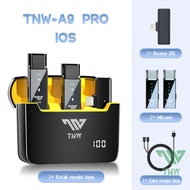 TNW-A9Pro/A8Pro Microphone Wireless Mic bluetooth clip on Live Tiktok - A8 Pro-IOS
