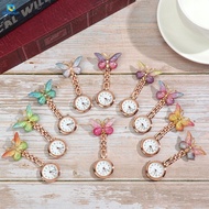 IOKDEALS1 Nurse Watch Gift Pendant Medical Nurse Butterfly Shape