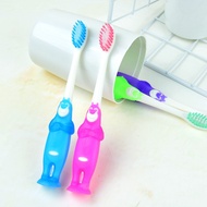 Toothbrush Adult 4 Types Of Rumors Comfortable Handle Portable For Travel Comes With A Box Soft Hair