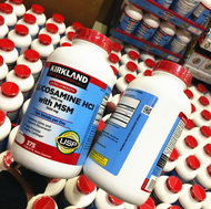 พร้อมส่ง!!KIRKLAND GLUCOSAMINE บำรุงกระดูก ไขข้อ ข้อต่อ Kirkland : Glucosamine 1500mg + MSM 1500mg ข