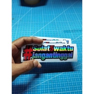 #solat5waktu sticker cutting