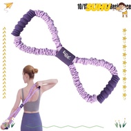 SUHU Yoga Tensioner, Silicone Rope Elastic Band 8-Line Puller, Portable 10/15/20 Pounds Resistance M