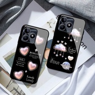 HP (GC 1156) Realme C53 C51 Glass Softcase - Kesing Realme C53 C51hp - Realme C53 C51 Beautiful Case