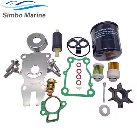 Outboard Service Kit With Filter For Yamaha Motors 4-Stroke F 50H 60A/C/F 50 60 HP 63D-W0078-01 18-3