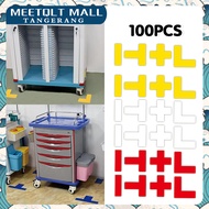 L Shaped Graphical Floor Marker Sticker-Floor Sign Sticker-Floor Marking Sticker