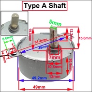 【User-friendly】 5v/6v/9v/12v/24v Brushless Dc Synchronous Motor 4w Low Rpm 0.9-60rpm 50hz Bldc In Dc