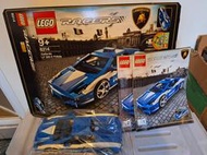 樂高 LEGO RACERS 8214 藍寶堅尼 警車 LP 560 非 MARVEL 星際大戰 忍者 IDEA  城市