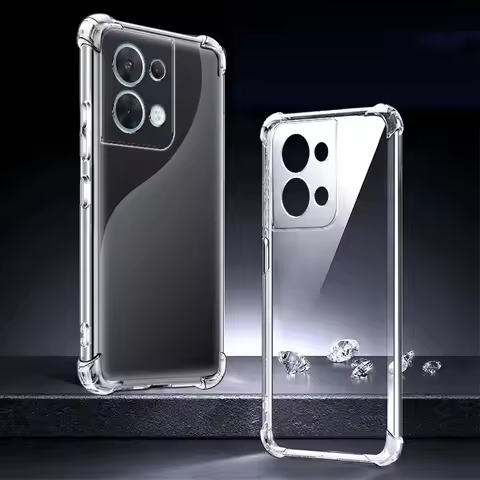 Reno8/Reno8 Pro Cover For OPPO Reno 8 5G Case Shockproof Cover Transparent Silicone Case For OPPO Re
