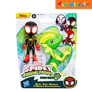 Disney Junior Marvel SAF Dino Webs Miles Spin Morales & Electrosaurus Action Figure