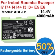 ABL-D1 Sweeper Replacement Battery 14.4V 4000mAh for Irobot Roomba Sweeper I7 I7+ I4 I4+ I3 I3+ E5 E