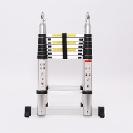 Tangga Lipat Aluminium Teleskopik 4.4M Single Telescopic Ladder 4.4 M Tangga Teleskopik tanpa lekuka