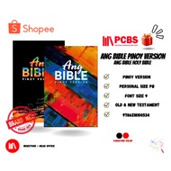 PCBS Ang Bible : Pinoy Version (FONT SIZE 9/HOLY BIBLE) Old & New Testament - Tagalog Bible