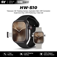 HW-S10 CALL AI Smart Watch 4G/5G, Rotating Camera, HD Video, GPS, Android 8.1, 4+64GB, 700mAh, Play 