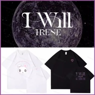 SY3 Red Velvet Bae Ju Hyun Irene I-WILL Unisex Fashion Trend summer T-shirt KPOP Short Sleeve Top YS