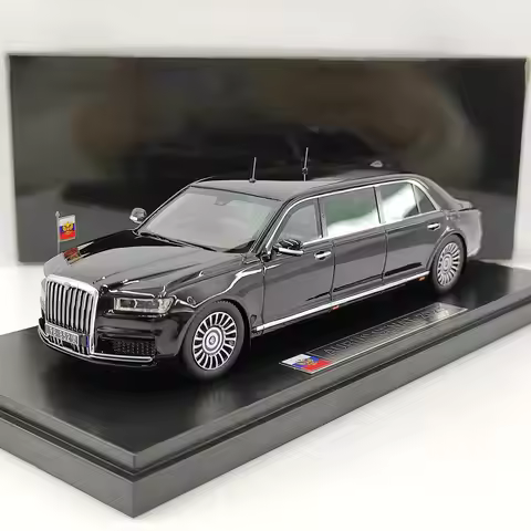 Asoty 1:43 Scale AURUS SENAT 2025 Russian Presidential Car Limited Edition Resin Car Model