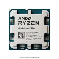 AMD Ryzen 7 7700 TRAY CPU (3.8 GHz Upto 5.3GHz / 40MB / 8 Cores, 16 Threads / 65W / Socket AM5) new 