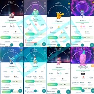 TRADE SHINY KOSTUM POKEMON GOOOOO