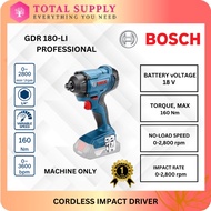 BOSCH GDR 180-LI Professional Cordless Impact Driver | GDR180-LI