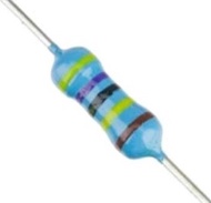 (50pcs) 1/4W Metal Film Resistor - (4.7 ohm to 4.7M ohm) - 1% Tolerance - Perintang Elektronik 1/4 W