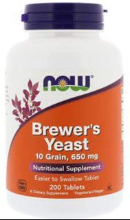 Now Foods Brewer's Yeast 啤酒酵母, 200粒