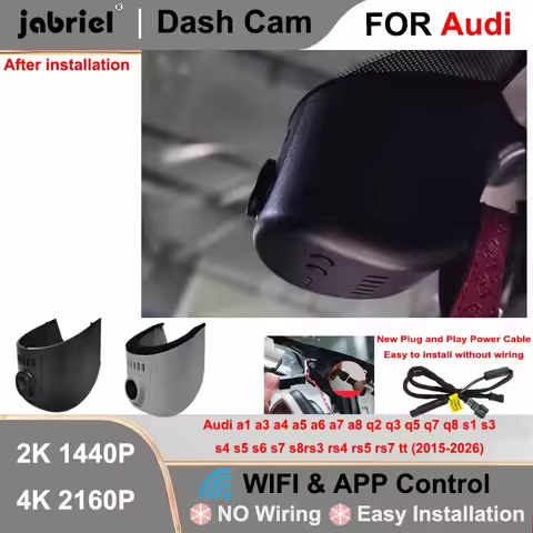 Dash Cam 4K Wifi Plug and Play Car DVR for Audi a1 a3 a4 a5 a6 a7 a8 q3 q5 q7 rs3 rs4 rs5 rs7 tt b5 