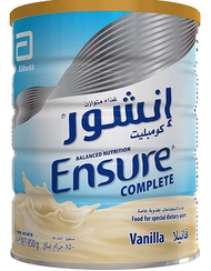 Ensure Complete Vanilla Powder For Balanced Nutrition 850 g | Expiration October 2025 | Nutritional 