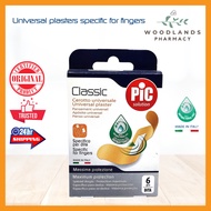 PIC CLASSIC UNIVERSAL PLASTER (SPECIFIC FOR FINGERS) 6'S