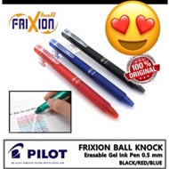 Pilot Frixion clicker eraserable Gel Pen 0.5/0.7