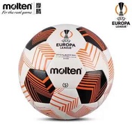 Football ลูกฟุตบอลหนังแท้ Molten 5 ขนาด 4 สำหรับการแข่งขันและฝึกซ้อม ทนทาน หนังนุ่ม ลูกฟุตบอล F5A340