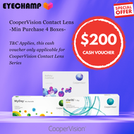 Cooper Vision Voucher $200 | CooperVision® Contact Lens Cash Voucher by EyeChamp