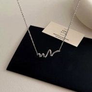 Kalung Titanium Fashion Wanita Korea Cantik Model Terbaru Anti Karat