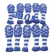 Kelab Golf Set 10 Keping Aksesori Bulu Bekalan Biru Seterika Golf Dikait Golf Peribadi 9UJA