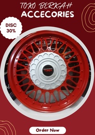 "Tutup Dop Velg Mobil CARRY Ring 13 - Dop Velg Kaleng Mobil Ring 13 - Dop Velg Mobil Ring 13 - 1 SET