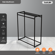 RAK MULTIRAM 120CM - RAK BAJU / GAWANG BAJU UNTUK GAUN GAMIS PAKAIAN/ DISPLAY TOKO BUTIK - RAKU