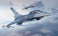 KINETIC 1/48 國軍 抗戰70週年紀念塗裝 F-16A/B (K48055) 加大改套 2200元