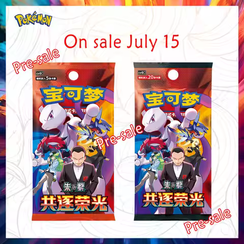 100% Original Pokemon Cards Simplified Chinese Pokemon TCG SV18.0 Scarlet & Violet: Journey Together