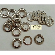 MATA Chicken Eyelet Clip Nickel 2.5cm 25mm