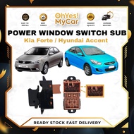KIA FORTE ACCESSORIES | KIA FORTE POWER WINDOW SWITCH | KIA SPARE PART