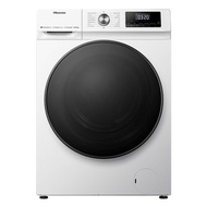 HISENSEเครื่องซักผ้า/อบผ้า ฝาหน้า (8.5/6 Kg, White) รุ่น WD3Q8543BW